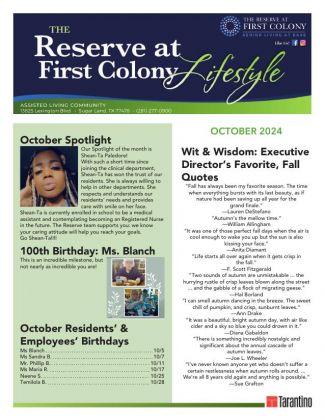 Independent Living Current Newsletter